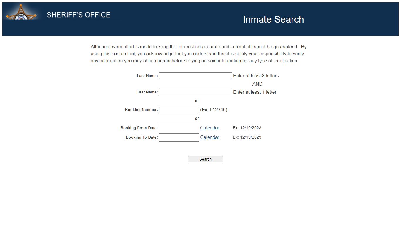 Lake County Sheriff - Inmate Search - Mobile - Lake County, Illinois
